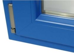 Ramen van gepoedercoat PVC